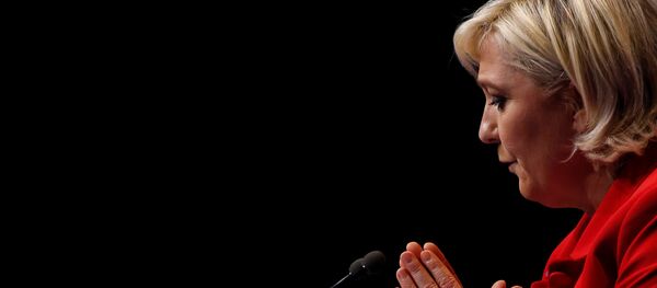 Marine Le Pen, la líder del Frente Nacional y candidata a la presidencia francesa - Sputnik Mundo