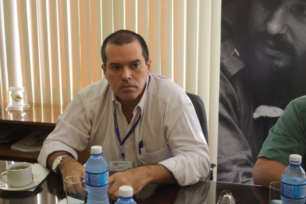 Luis Enrique González Acosta, presidente de Prensa Latina - Sputnik Mundo