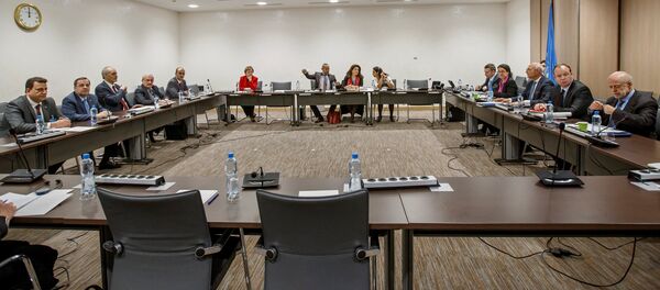 Las negociaciones sobre Siria en Ginebra - Sputnik Mundo