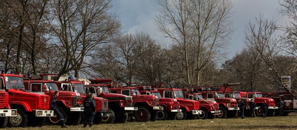 Incendio en Járkov, Ucrania Incendio en Járkov, Ucrania - Sputnik Mundo