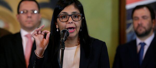 Delcy Rodríguez, ministra de Exteriores de Venezuela - Sputnik Mundo