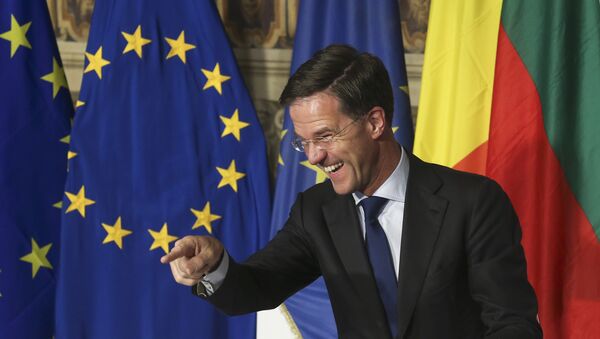 Mark Rutte, primer ministro de Países Bajos - Sputnik Mundo