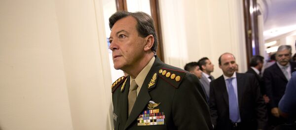 César Milani, exjefe del Ejército argentino (archivo) - Sputnik Mundo