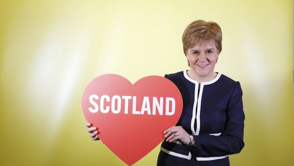 Nicola Sturgeon, la ministra principal de Escocia - Sputnik Mundo