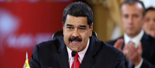Venezuela's President Nicolas Maduro speaks during an ALBA alliance summit to mark fourth anniversary of the death of Venezuela's late President Hugo Chavez in Caracas, Venezuela's President Nicolas Maduro speaks during an ALBA alliance summit to mark fourth anniversary of the death of Venezuela's late President Hugo Chavez in Caracas, - Sputnik Mundo
