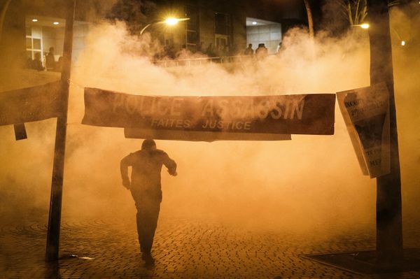 Las manifestaciones contra la arbitrariedad policial en París - Sputnik Mundo