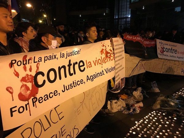 Las manifestaciones contra la arbitrariedad policial en París - Sputnik Mundo