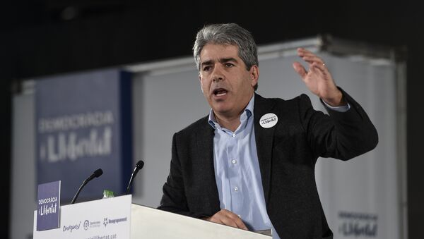 Francesc Homs, diputado independentista catalán Francesc Homs, diputado independentista catalán - Sputnik Mundo