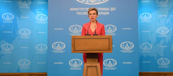 María Zajárova, portavoz del Ministerio de Exteriores de Rusia - Sputnik Mundo