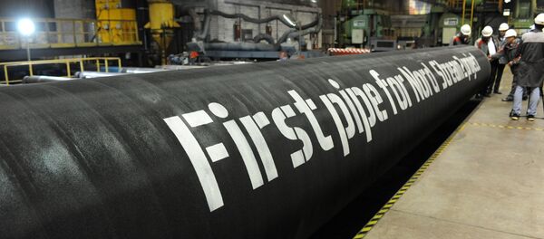 Tuberías para el gasoducto Nord Stream 2 - Sputnik Mundo