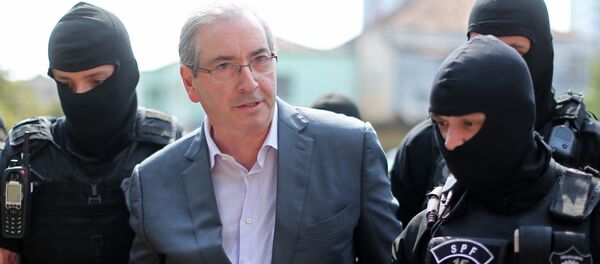 Expresidente de la Cámara de Diputados de Brasil, Eduardo Cunha - Sputnik Mundo