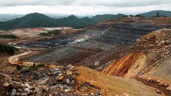 Mina de oro de Barrick Gold - Sputnik Mundo