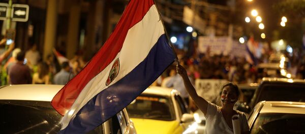 Protesta en Paraguay - Sputnik Mundo