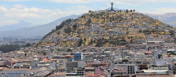 Quito, la capital de Ecuador - Sputnik Mundo