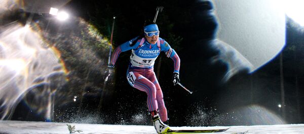 Biatlonista rusa - Sputnik Mundo