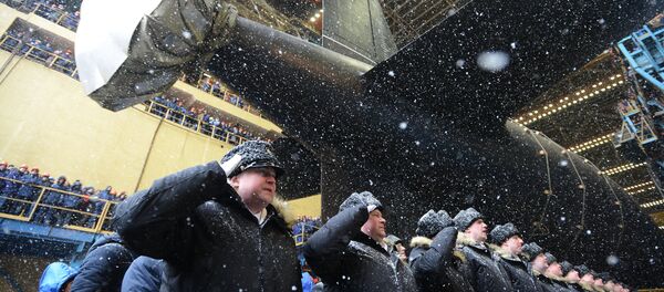 Botadura del submarino Kazan del proyecto Yasen M - Sputnik Mundo