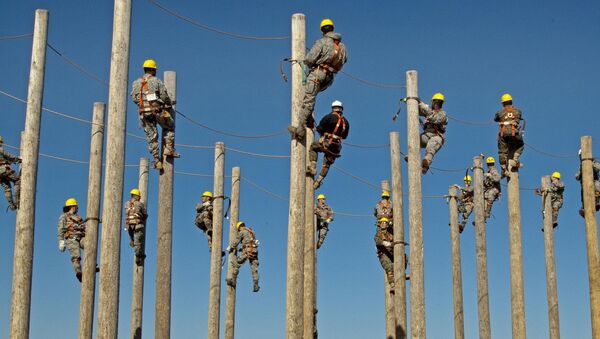 Hombres trabajando - Sputnik Mundo