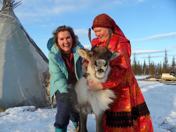 Una visita a los pueblos aborígenes de la península rusa de Yamal Una visita a los pueblos aborígenes de la península rusa de Yamal - Sputnik Mundo