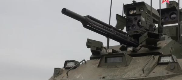 El 'robotanque' Uran-9 - Sputnik Mundo