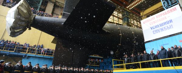 El submarino nuclear ruso Kazan - Sputnik Mundo