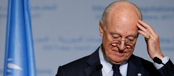 Staffan De Mistura, enviado especial de la ONU para Siria (archivo) - Sputnik Mundo