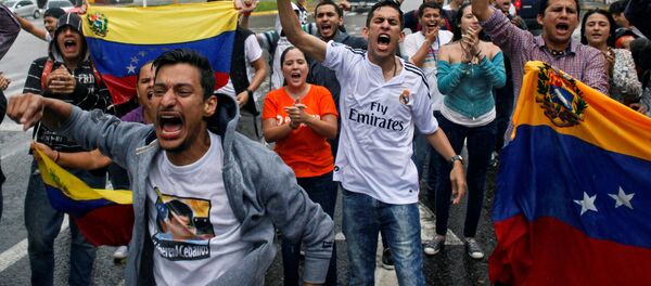 Protestas en Venezuela (archivo) - Sputnik Mundo