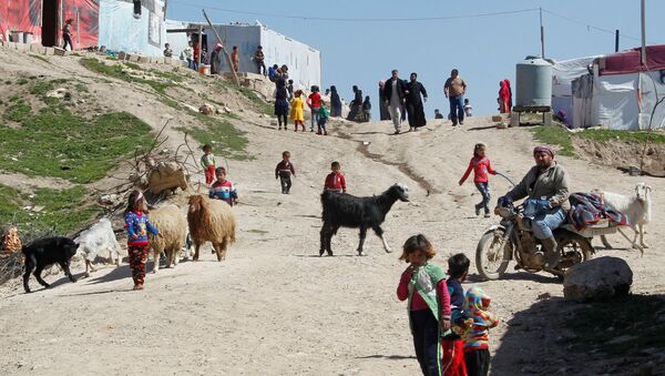 Refugiados sirios - Sputnik Mundo