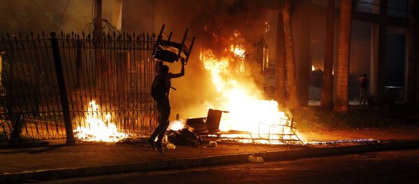 Protestas en Paraguay, 31 de marzo de 2017 - Sputnik Mundo