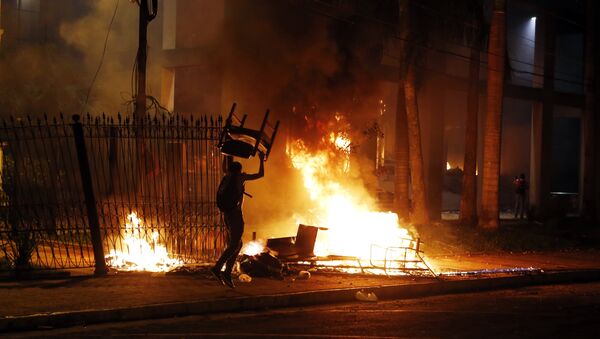 Protestas en Paraguay, 31 de marzo de 2017 - Sputnik Mundo