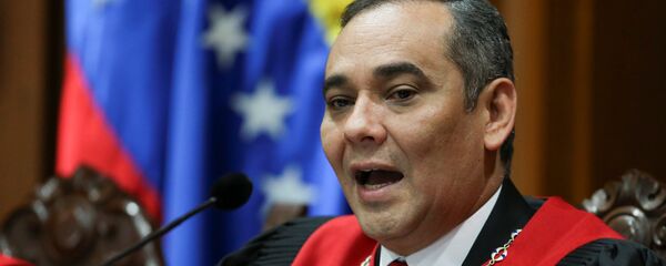 Maikel Moreno, presidente del Tribunal Supremo de Venezuela - Sputnik Mundo