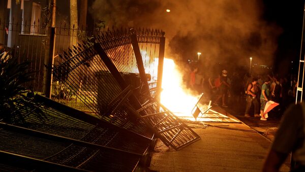 Protestas en Paraguay, 31 de marzo de 2017 - Sputnik Mundo