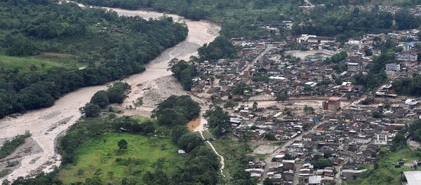 Avalancha de lodo en la ciudad colombiana de Mocoa - Sputnik Mundo