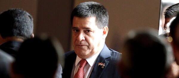 Horacio Cartes, presidente paraguayo - Sputnik Mundo