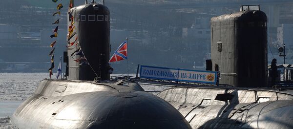 Los submarinos de Flota de Pacífico de Rusia - Sputnik Mundo