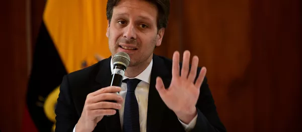 El excanciller ecuatoriano, Guillaume Long El excanciller ecuatoriano, Guillaume Long - Sputnik Mundo