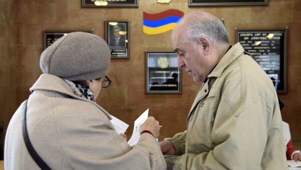 Elecciones parlamentarias en Armenia - Sputnik Mundo