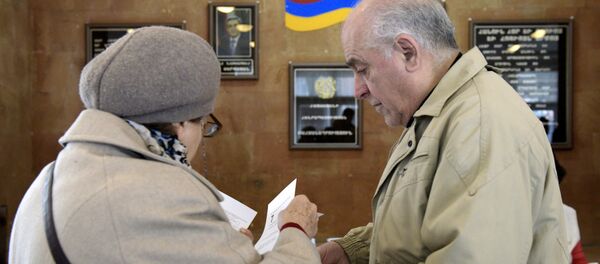 Elecciones parlamentarias en Armenia - Sputnik Mundo