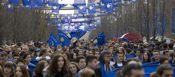 Kosovo Independence Anniversary - Sputnik Mundo