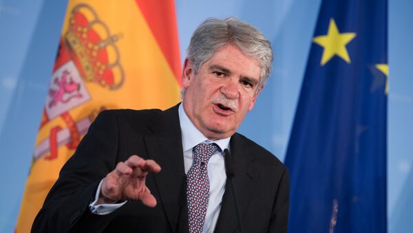 Alfonso Dastis, el ministro de Asuntos Exteriores de España (archivo) - Sputnik Mundo