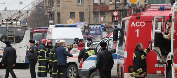 Situación en San Petersburgo tras explosión - Sputnik Mundo