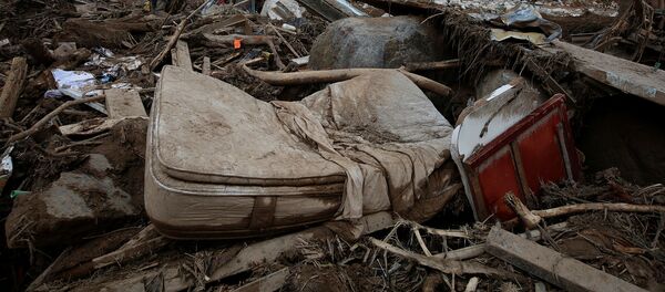 Consecuencias de avalancha en Colombia - Sputnik Mundo