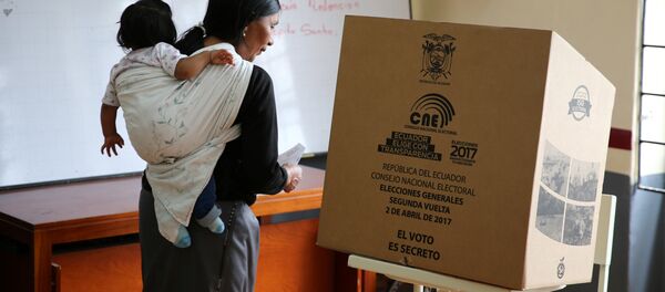 Elecciones presidenciales en Ecuador Elecciones presidenciales en Ecuador - Sputnik Mundo