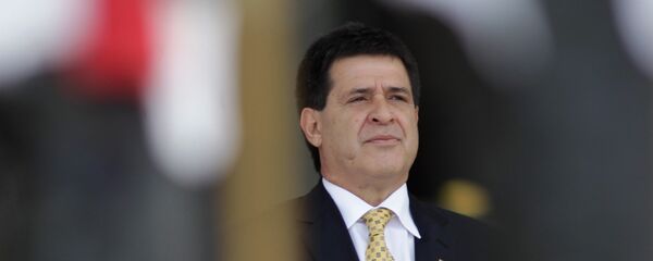 Horacio Cartes, presidente de Paraguay - Sputnik Mundo