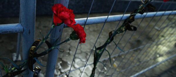 Homenaje a las víctimas de la tragedia en San Petersburgo Homenaje a las víctimas de la tragedia en San Petersburgo - Sputnik Mundo
