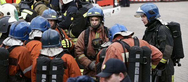 Los rescatadores del Ministerio de Emergencias de Rusia Los rescatadores del Ministerio de Emergencias de Rusia - Sputnik Mundo