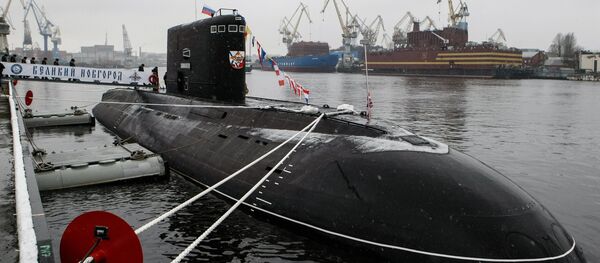 Un submarino de la clase Varshavianka - Sputnik Mundo