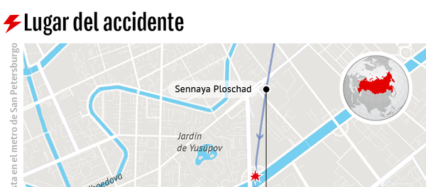 Atentado en el metro de San Petersburgo - Sputnik Mundo