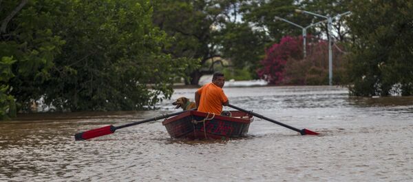Inundaciones en Argentina (archivo) - Sputnik Mundo