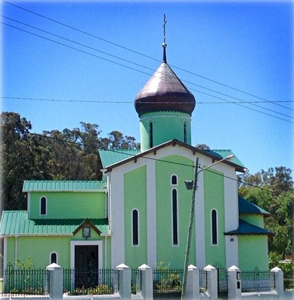 Iglesia Ortodoxa Rusa Los Mártires Reales de Mar del Plata Iglesia Ortodoxa Rusa Los Mártires Reales de Mar del Plata - Sputnik Mundo