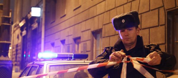 Fuerzas del orden de San Petersburgo - Sputnik Mundo